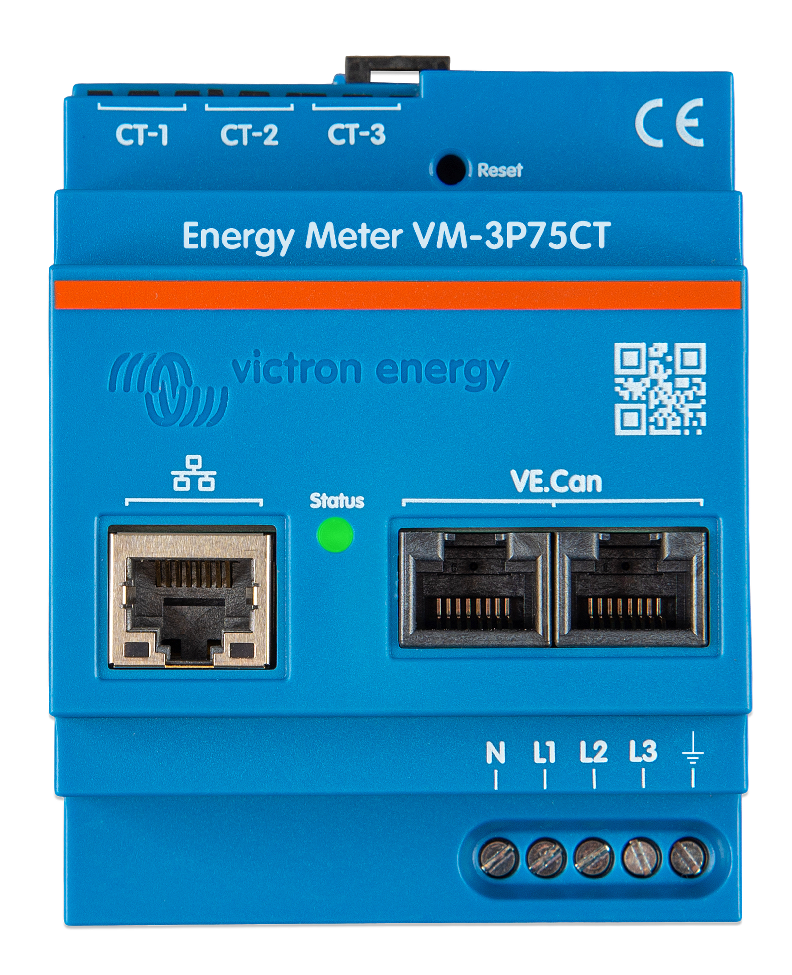 Energy Meter (top) (1) Energy Meter VM-3P75CT Victron Energy - Image 1