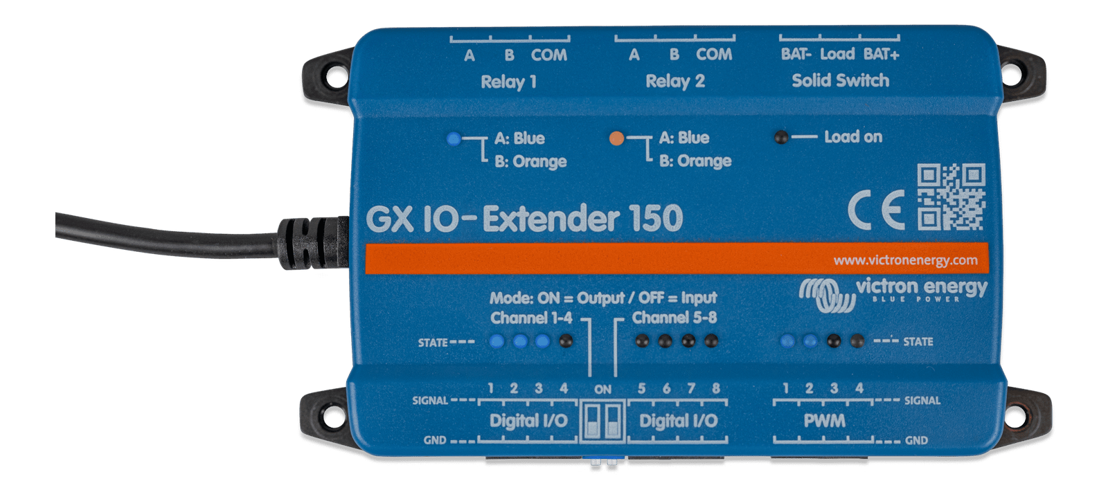 GX IO-Extender 150 (top) GX IO-Extender 150 Victron Energy - Image 1