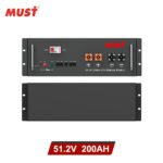 Bateria Must / lP18-48200 10. 24kwh/51. 2V 200Ah